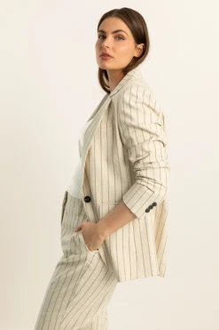 Expresso Blazer - Jasjes^Blazer ZAND