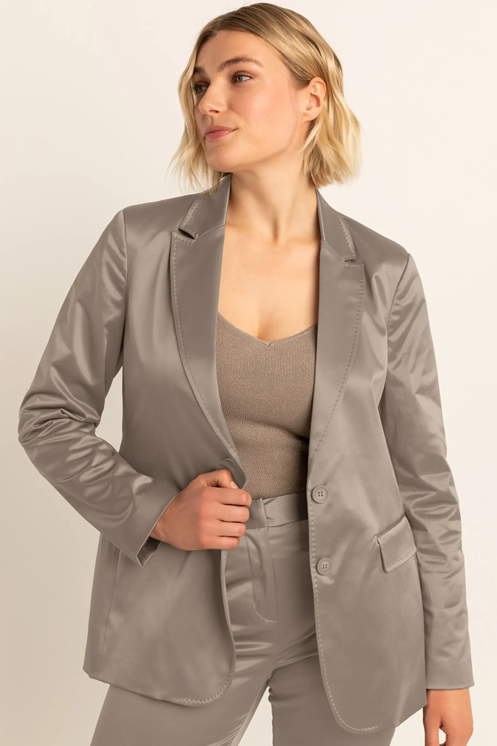 Expresso Blazer - Jasjes^Blazer TAUPE
