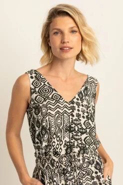 Expresso Tops^Blouse MIDDEN BRUIN