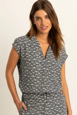 Expresso Tops^Blouse ZWART