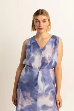 Expresso Tops^Blouse BLEU