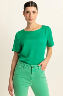 Expresso Tops^Blouse APPELGROEN