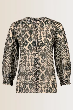Expresso Blouses^Blouse MIDDEN BRUIN