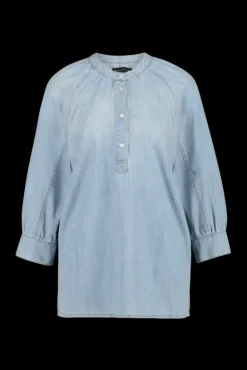 Expresso Blouses^Blouse LIGHT BLUE DENIM