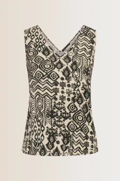 Expresso Tops^Blouse MIDDEN BRUIN