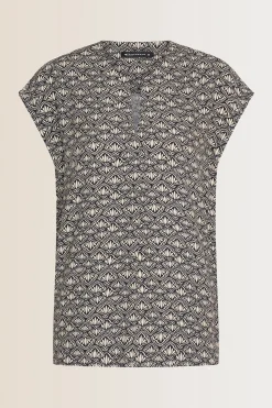 Expresso Tops^Blouse ZWART