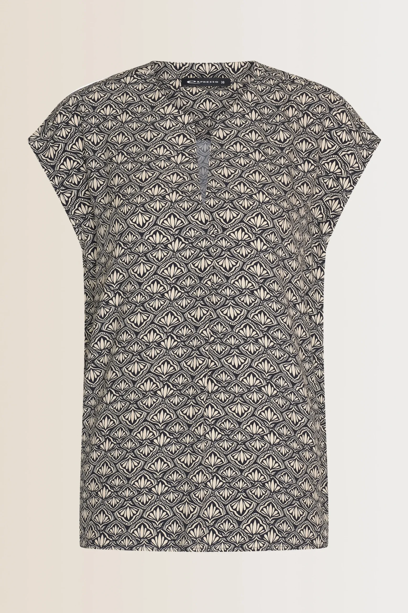 Expresso Tops^Blouse ZWART