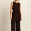 Expresso Broeken^Broek DONKER BRUIN
