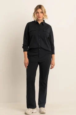 Expresso Jeans | Broeken^Broek ZWART