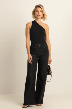 Expresso Jeans | Broeken^Broek ZWART