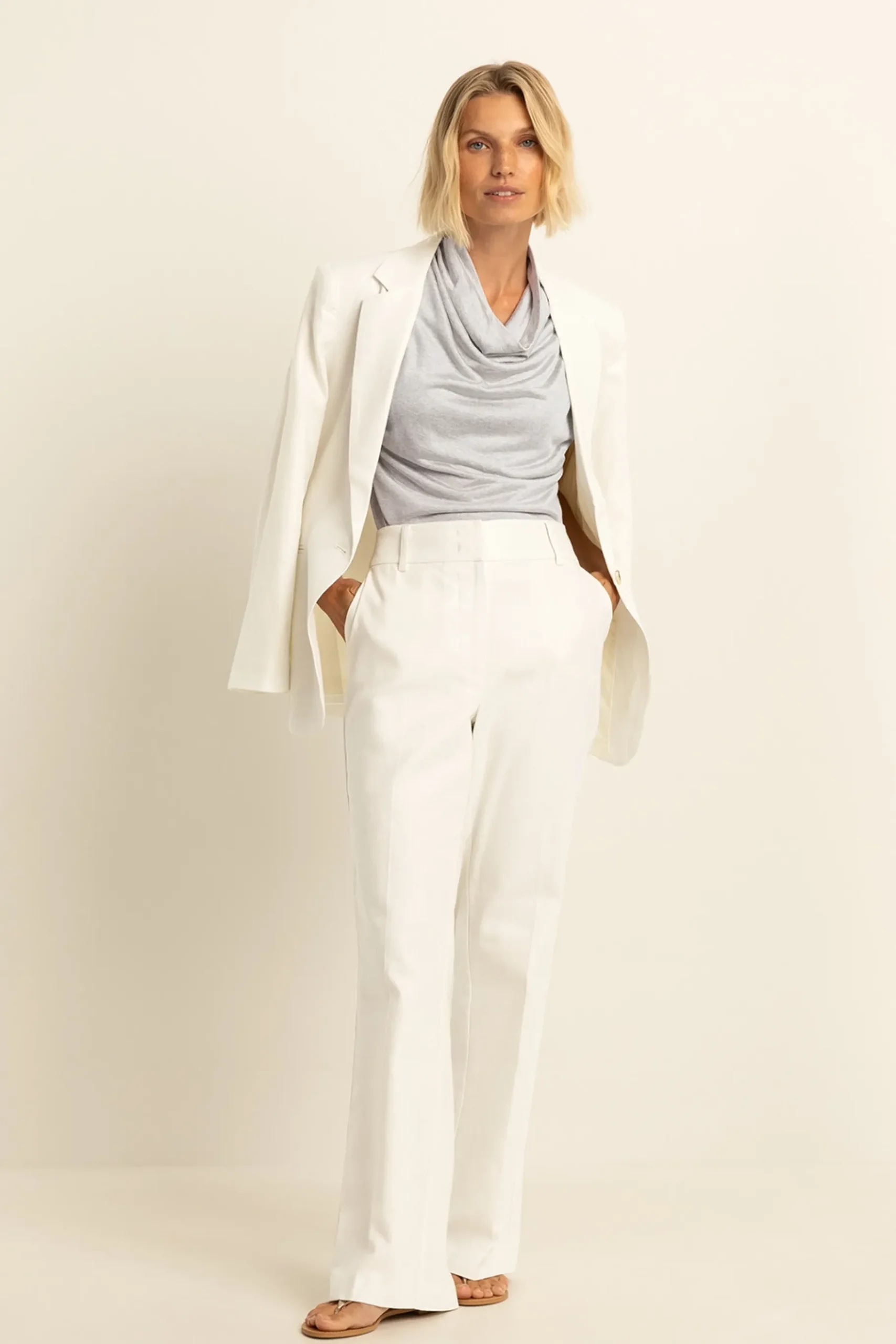 Expresso Broeken^Broek Wit