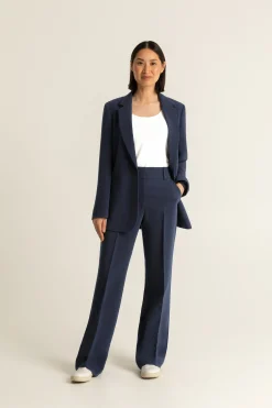 Expresso Broeken | Basics^Broek NAVY