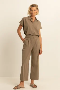 Expresso Broeken^Broek MIDDEN BRUIN