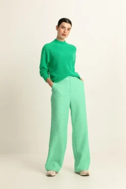 Expresso Broeken^Broek APPELGROEN