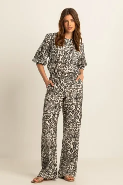 Expresso Broeken^Broek MIDDEN BRUIN