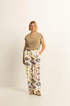 Expresso Broeken^Broek GEEL