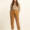 Expresso Broeken^Broek MIDDEN BRUIN