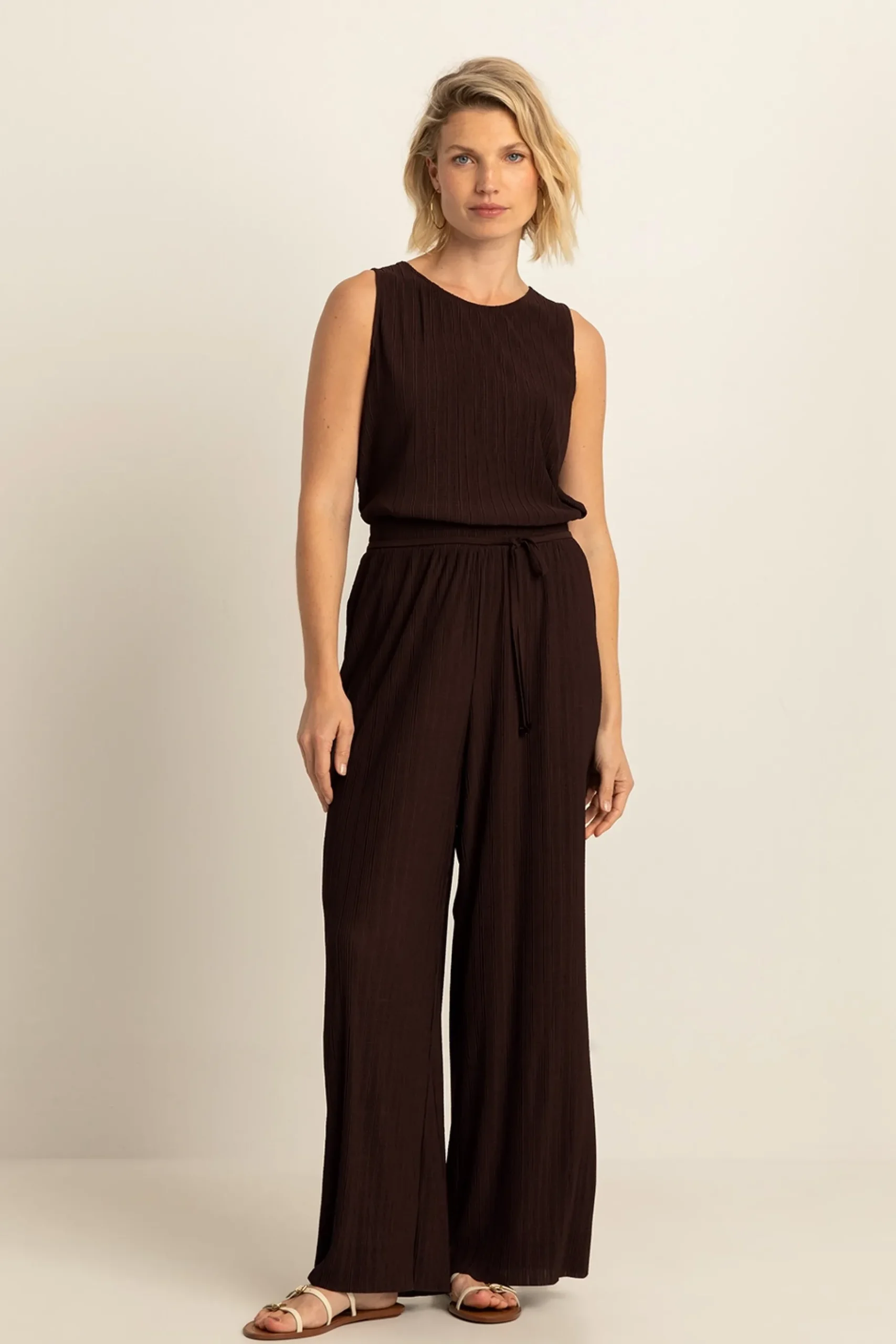 Expresso Broeken^Broek DONKER BRUIN