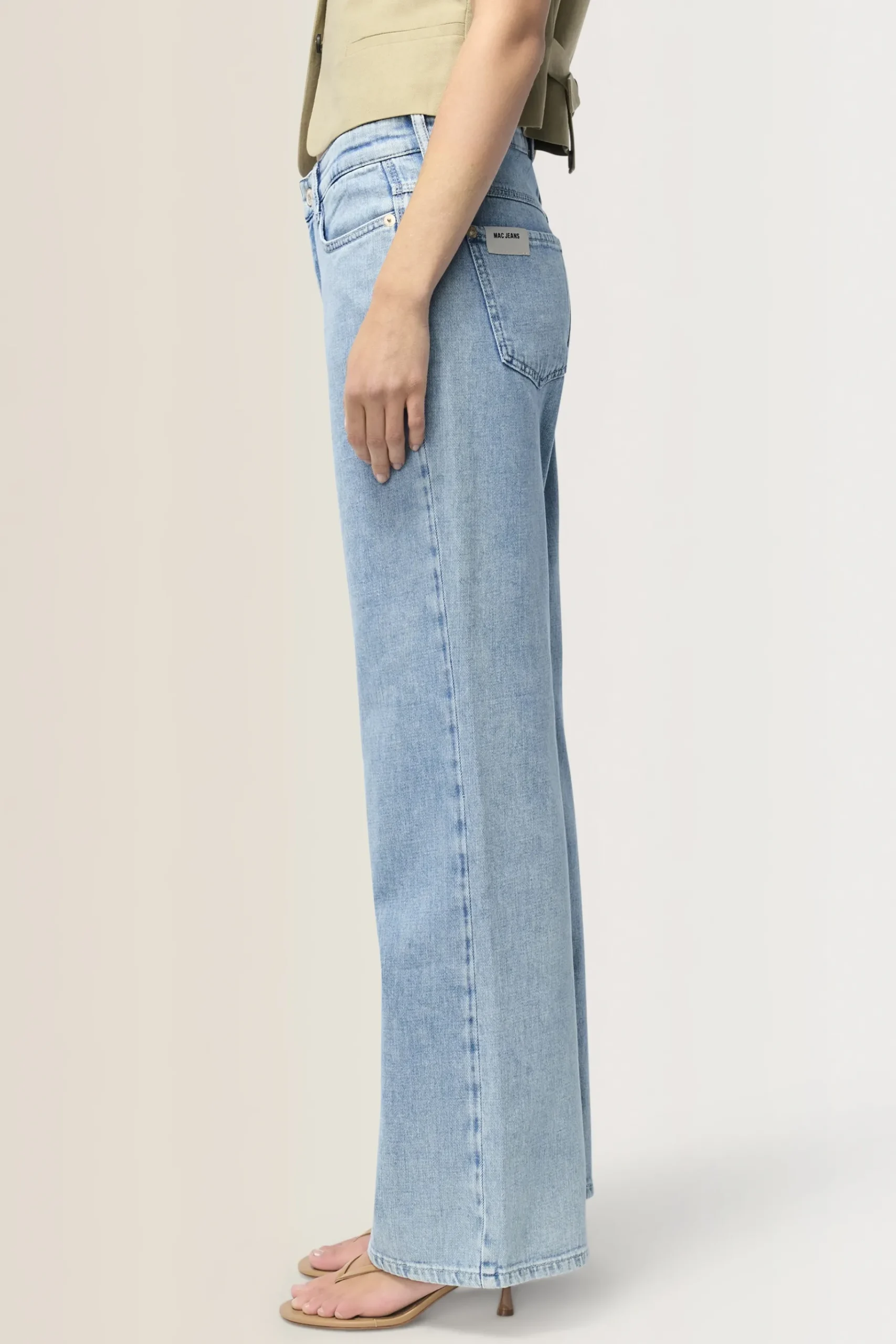 MAC Jeans | Broeken^Broek LIGHT BLUE DENIM