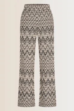 Expresso Broeken^Broek ZWART