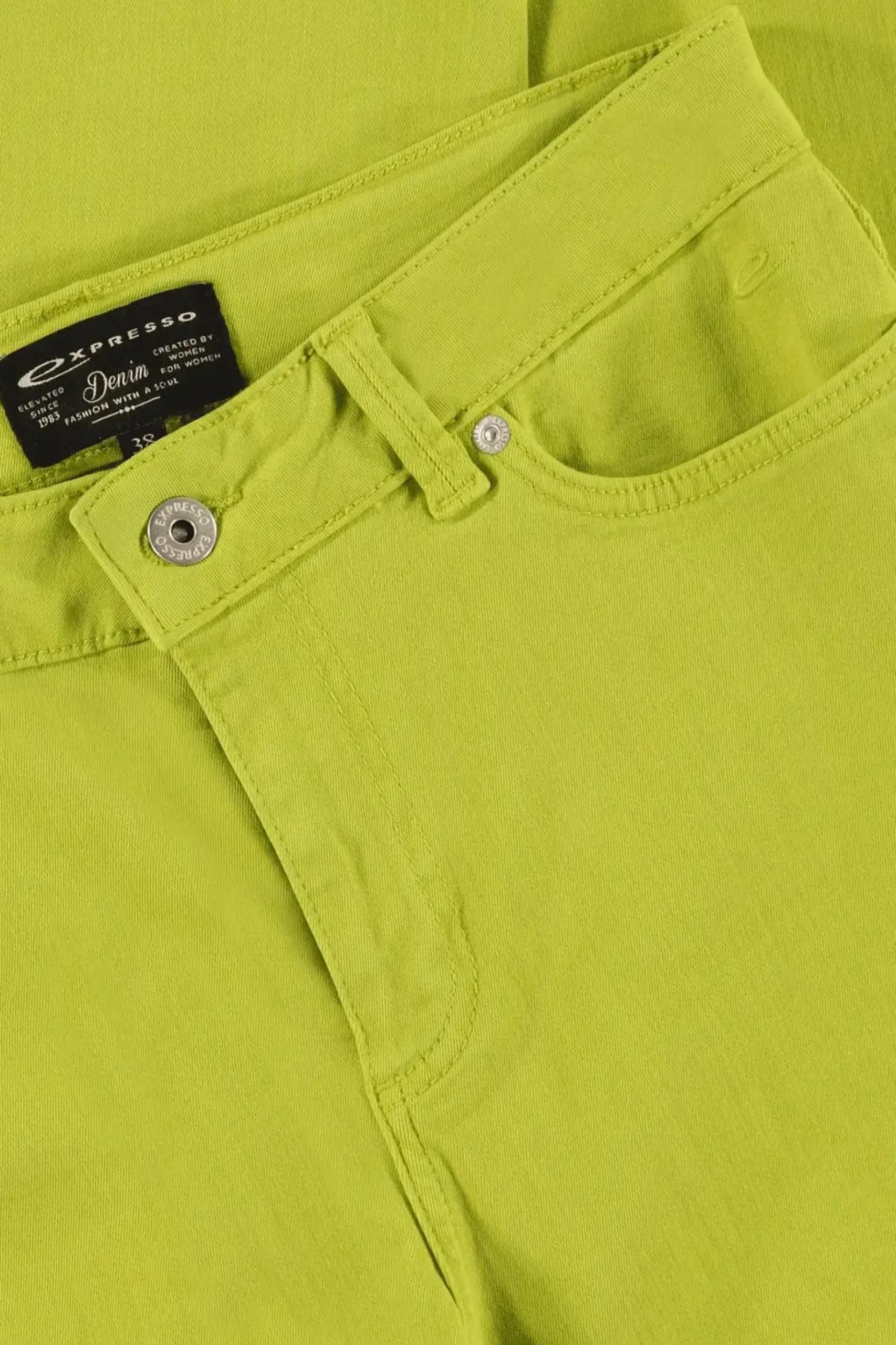 Expresso Jeans | Broeken^Broek LIME