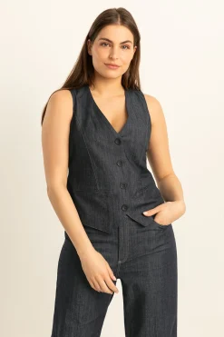 Expresso Blazer - Jasjes^Gilet DARK BLUE DENIM