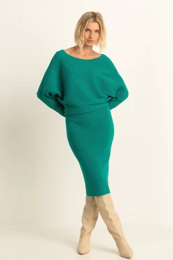 Expresso Jurken^Jurk AQUA-TURQ