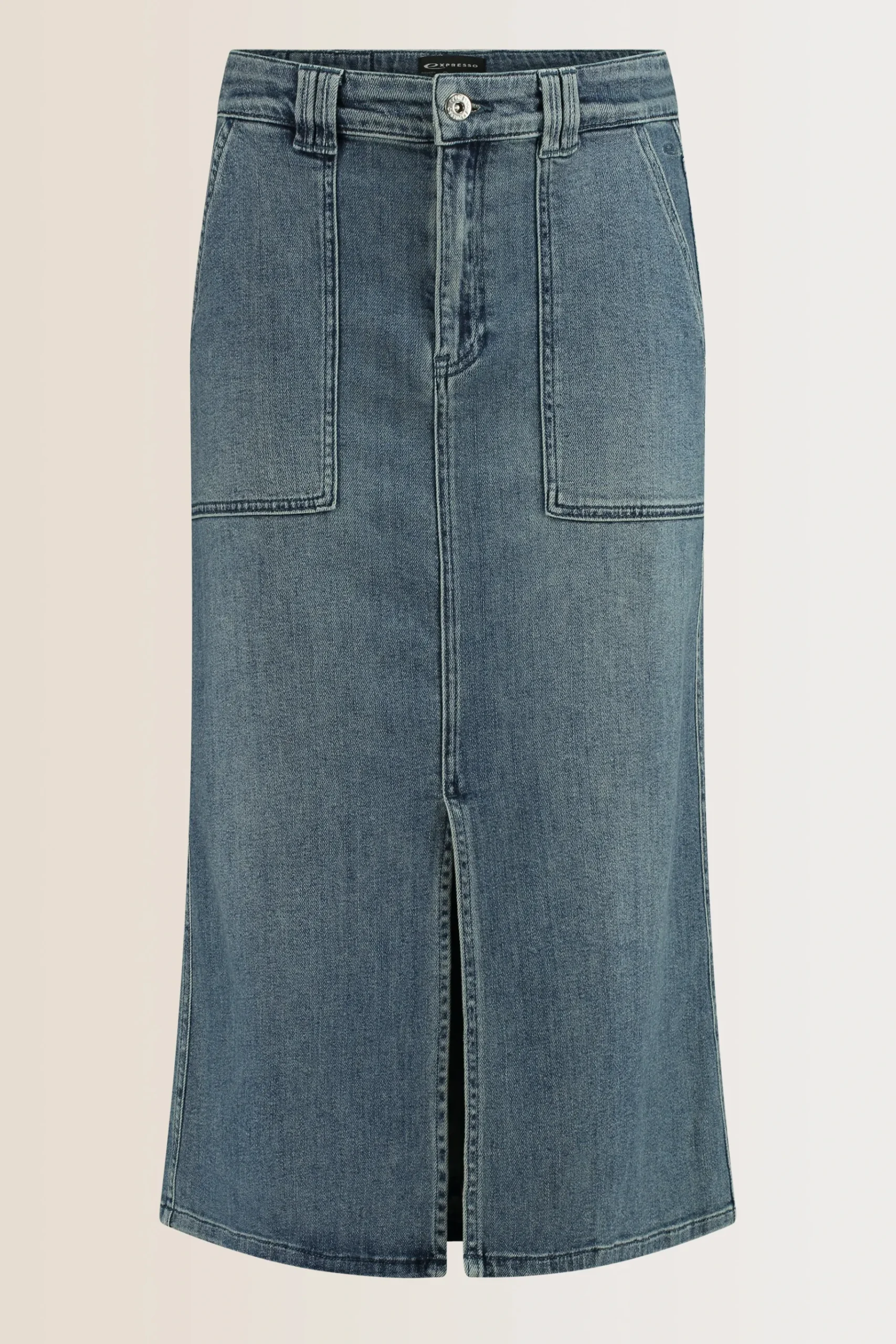Expresso Rokken^Rok MID BLUE DENIM