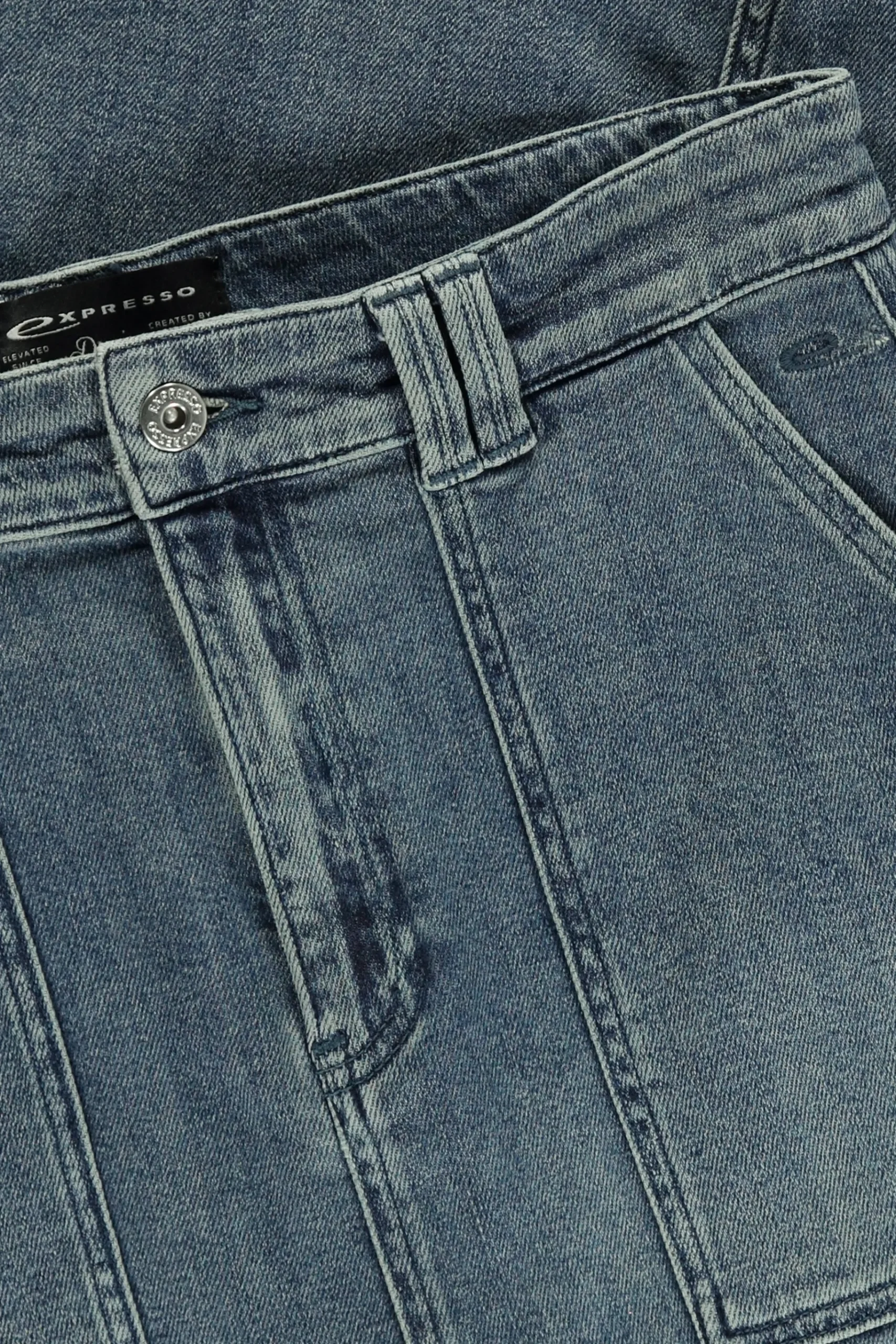 Expresso Rokken^Rok MID BLUE DENIM
