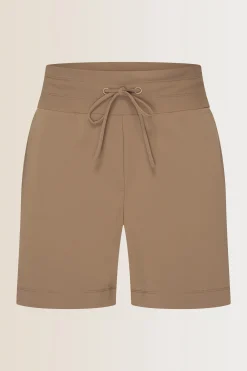 Expresso Broeken^Short MIDDEN BRUIN