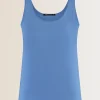 Expresso Tops^Top MIDDEN BLAUW