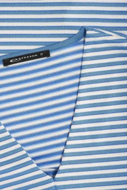 Expresso Tops^Top MIDDEN BLAUW