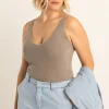 Expresso Tops^Trui TAUPE