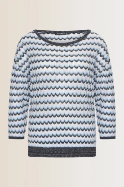 Expresso Truien | Knitwear^Trui MIDDEN BLAUW
