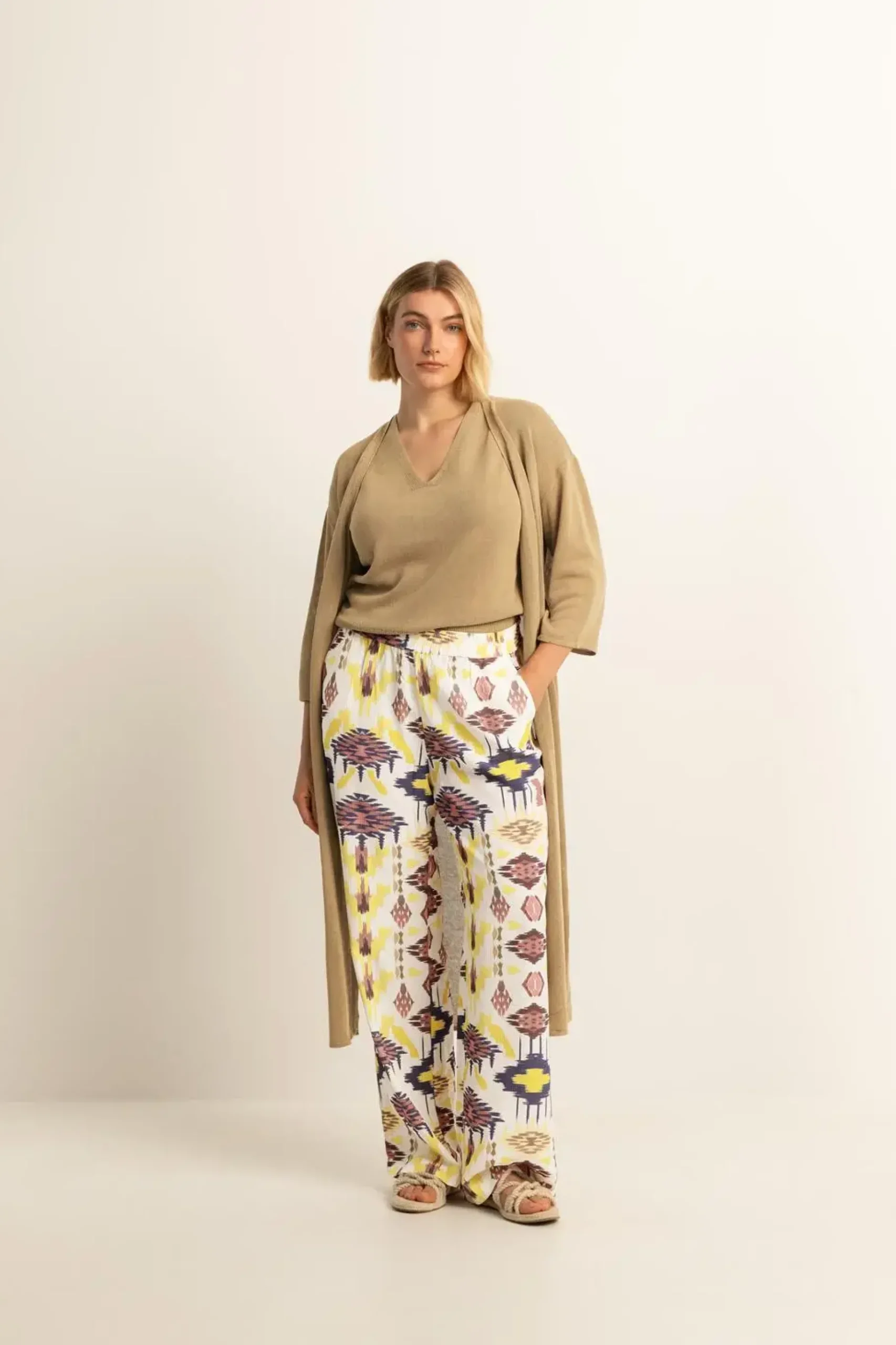 Expresso Vesten | Knitwear^Vest MIDDEN BRUIN