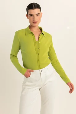 Expresso Tops^Vest LIME