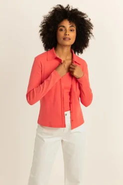 Expresso Tops^Vest ROOD